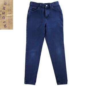 Lee Riders Vintage Jeans High Waisted Tapered USA Union Made Women's "8L" 28x33